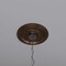 Ekena Millwork Cole PVC Ceiling Medallion (Canopies up to 4 1/4"), 13"OD x 3 1/2"ID x 3/4"P, Metallic Antique Brass CMP13COCAB - alternate 8